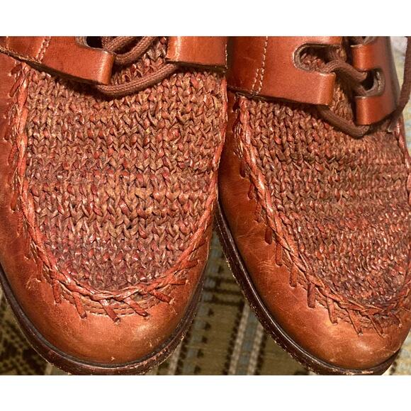Cole Haan Vintage Woven Leather Oxfords ~ Women's 8AA / 7.5 ~ INCREDIBLE! - Picture 8 of 10